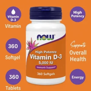 ویتامین D3 5000 IU ناو