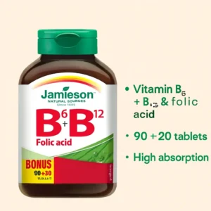ویتامین B6، B12 و اسید فولیک جمیسون